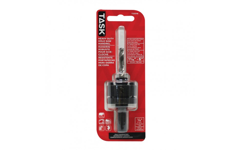 TASK T22048 7/16" Shank HD Hole
Saw
Mandrel - Ritchie's Building & Flooring Centre