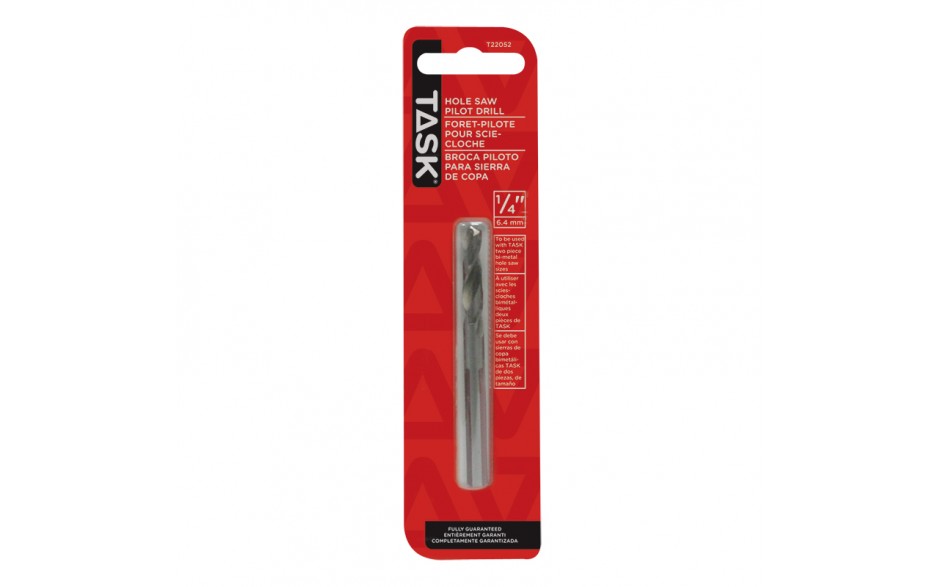 TASK T22052 1/4" x 3-1/4" High
Speed
Pilot Drill Bit - Ritchie's Building & Flooring Centre