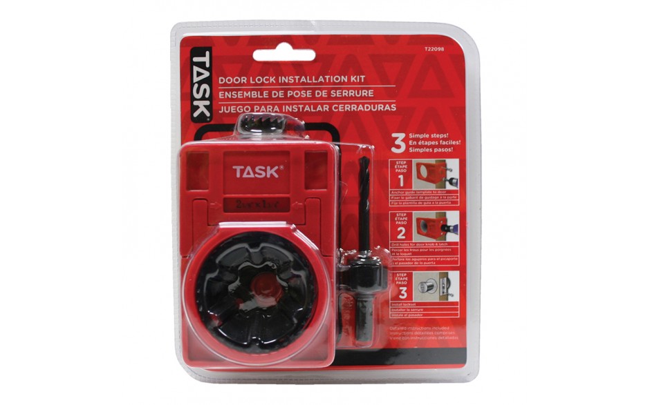 TASK T22098 Bi-Metal Lock
Install Kit - Ritchie's Building & Flooring Centre