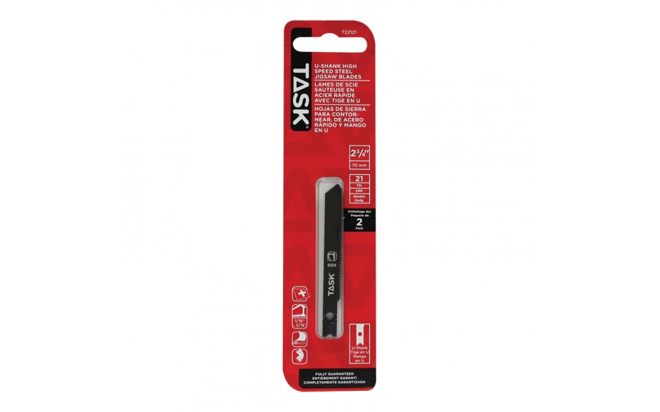 TASK 2-3/4" U-Shank Jig Saw Blade T22121 - Ritchie's Building & Flooring Centre