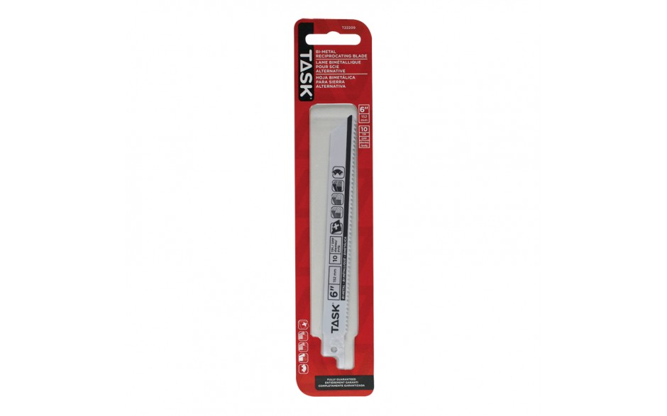 TASK 6" Bi-Metal Reciprocating Blade T22209 - Ritchie's Building & Flooring Centre