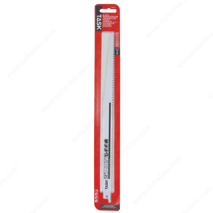 TASK 12" 5 pc. Reciprocating
Blades T22210-5 - Ritchie's Building & Flooring Centre