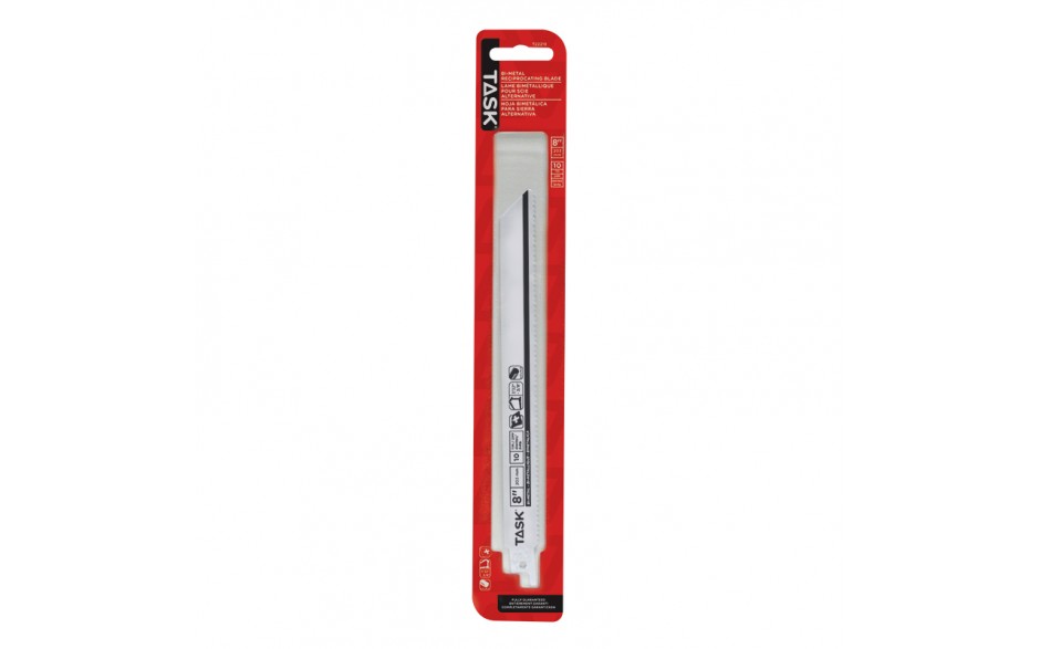 TASK 8" Bi-Metal Reciprocating
Blade 7/32"-3/8" T22219 - Ritchie's Building & Flooring Centre
