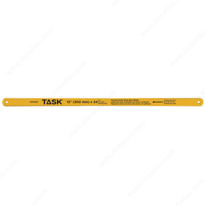 TASK 12" Carbon Steel Hacksaw Blade T22565B - Ritchie's Building & Flooring Centre