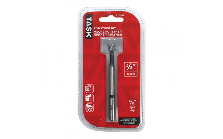 TASK T22602 3/8" Forstner Bit - Ritchie's Building & Flooring Centre