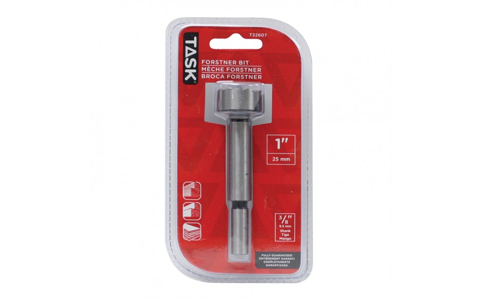 TASK T22607 1" Forstner Bit - Ritchie's Building & Flooring Centre