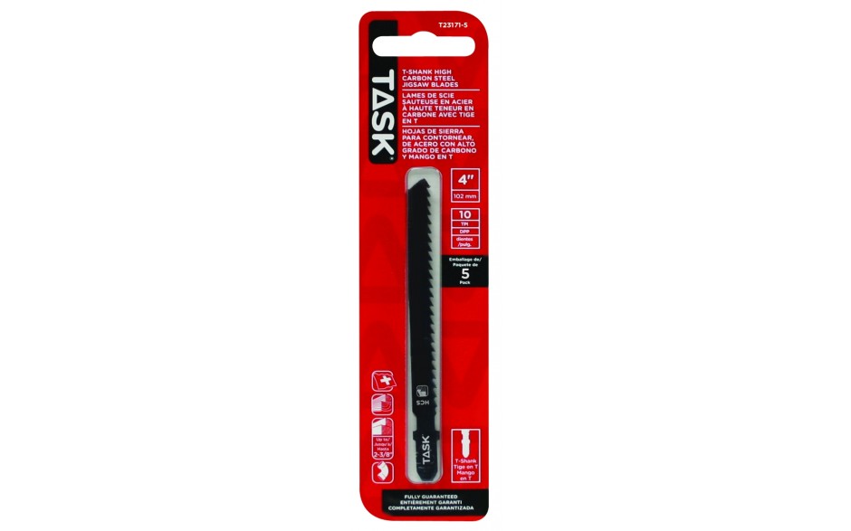 TASK 4" T-Shank 5 pk. T23171-5 - Ritchie's Building & Flooring Centre