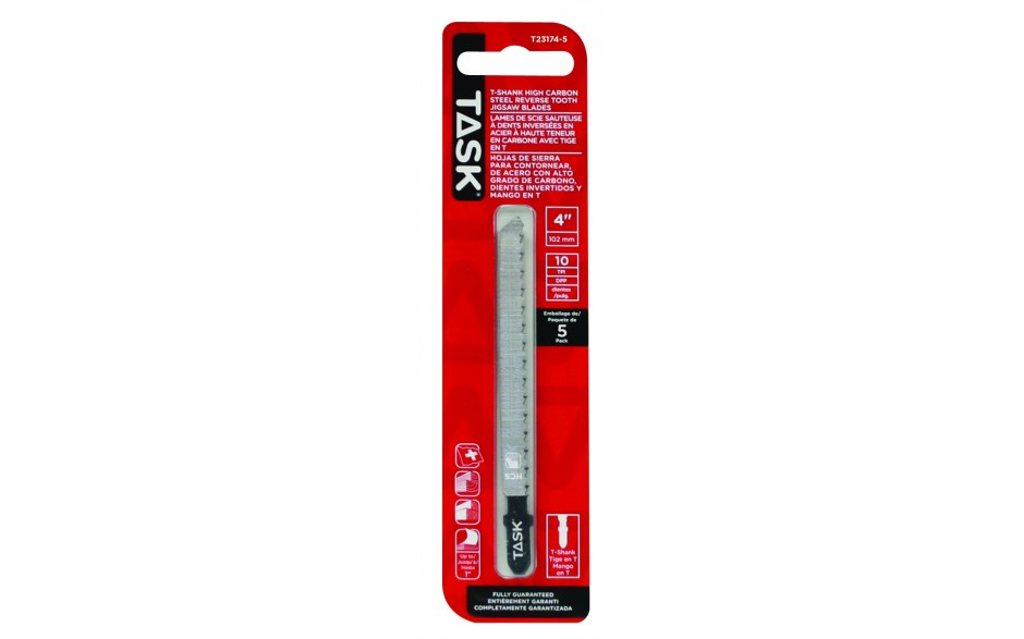 TASK 4" T-Shank 5 pk. T23174-5 - Ritchie's Building & Flooring Centre