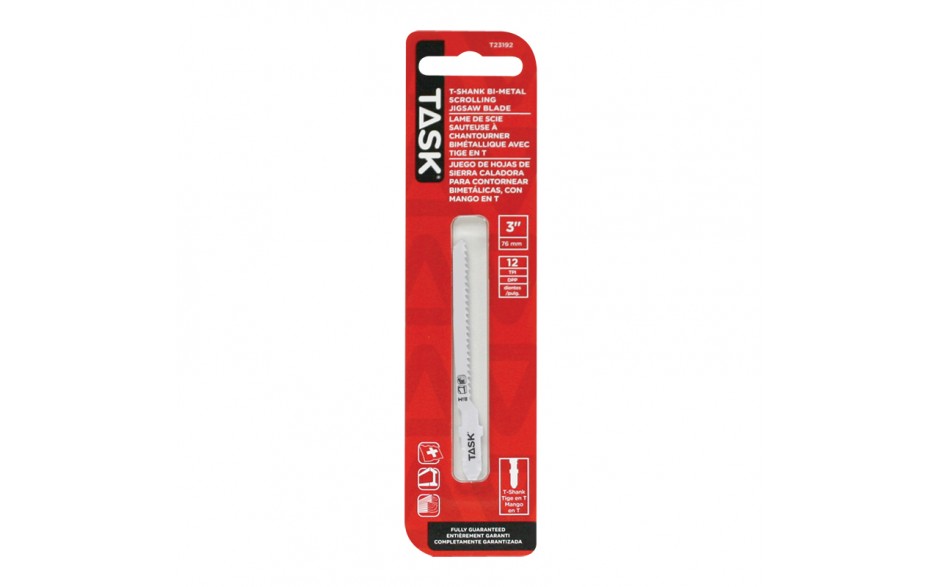TASK 4" T-Shank Bi-Metal Jigsaw Blade T23192 - Ritchie's Building & Flooring Centre