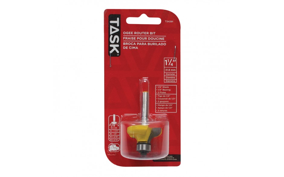 TASK Router Bit T24291 - Ritchie's Building & Flooring Centre