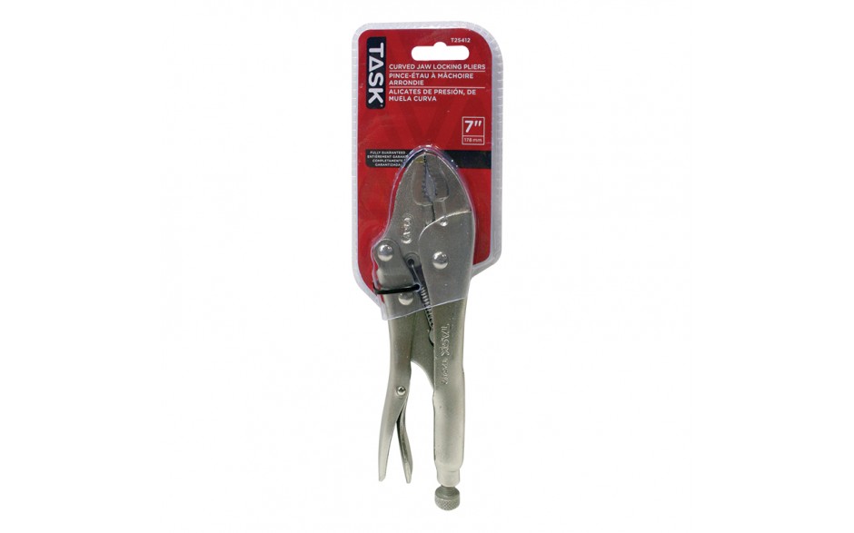 TASK T25412 7" Curved Jaw
Locking pliers - Ritchie's Building & Flooring Centre