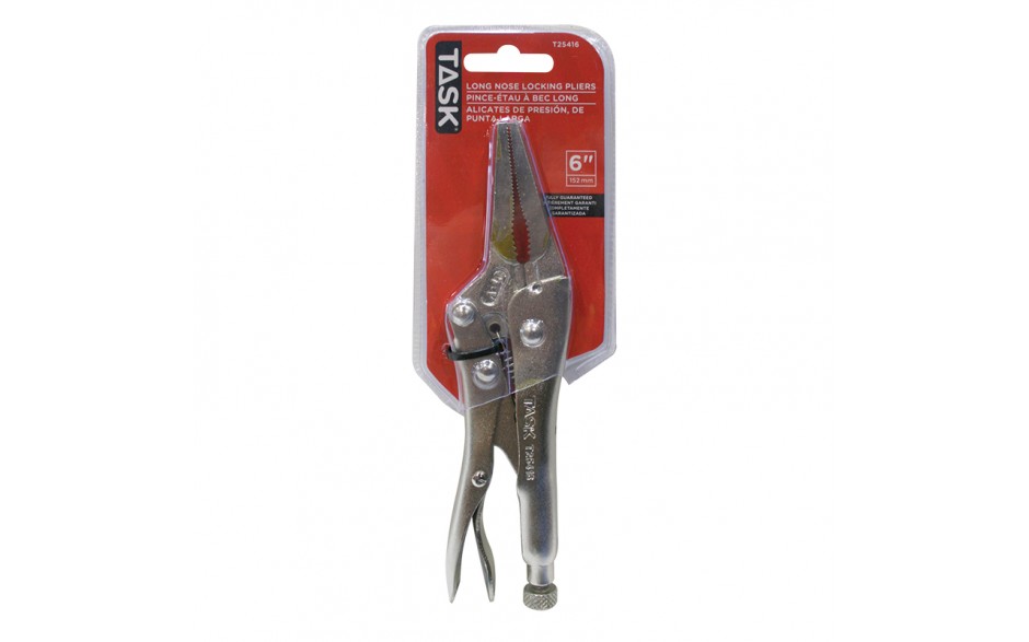 TASK T25416 6" Long Nose Locking
Pliers - Ritchie's Building & Flooring Centre