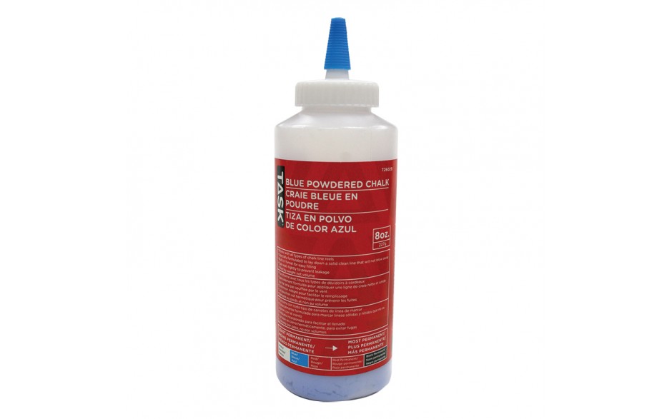TASK T2602B 8oz Blue Chalk - Ritchie's Building & Flooring Centre