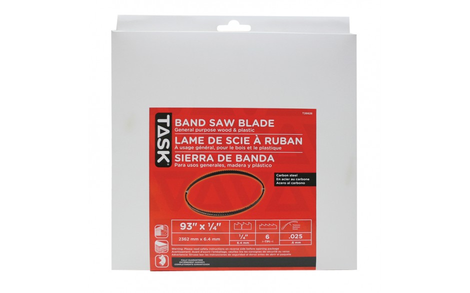 TASK T26628 93" x 1/4" Band Saw
Blade - Ritchie's Building & Flooring Centre