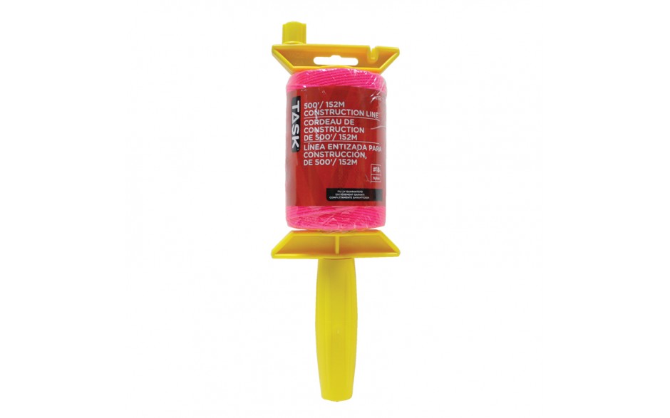 TASK T27212 500' Nylon
Construction
Line - Fluorescent Pink - Ritchie's Building & Flooring Centre