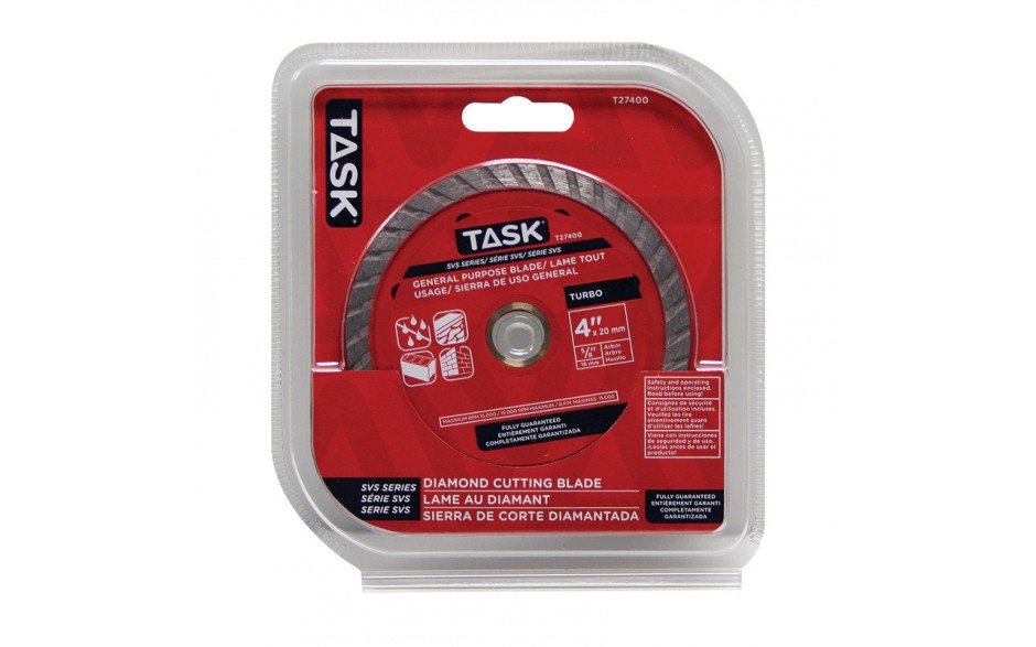 TASK T27400 4" Diamond Cutting
Blade - Ritchie's Building & Flooring Centre