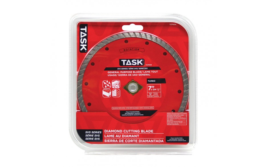 TASK T27404 7" Diamond Cutting
Blade - Ritchie's Building & Flooring Centre