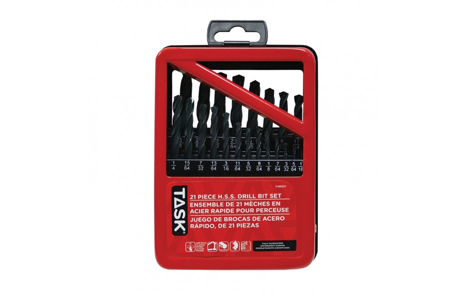 TASK T40021 21 pc HSS Bit Set - Ritchie's Building & Flooring Centre
