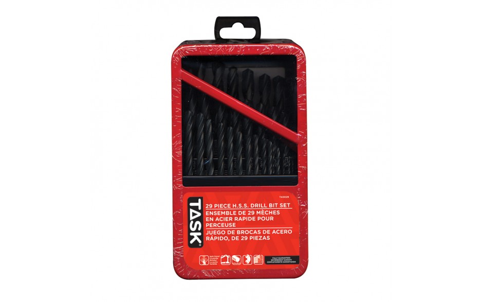 TASK T40029 29 pc HSS Bit Set - Ritchie's Building & Flooring Centre