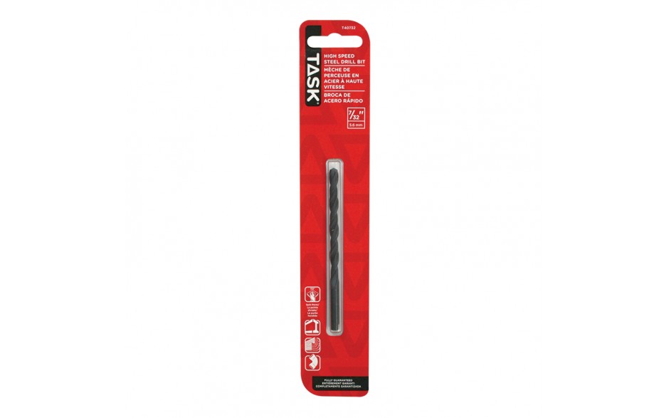 TASK T40732 7/32" High Speed Drill Bit - Ritchie's Building & Flooring Centre