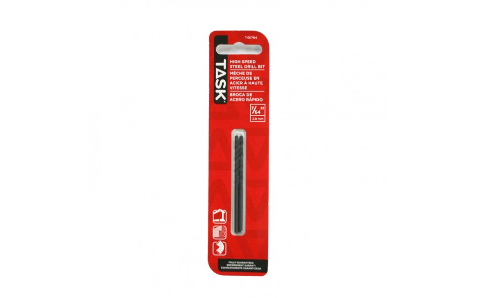 TASK T40764 7/64" High Speed Drill Bit - Ritchie's Building & Flooring Centre