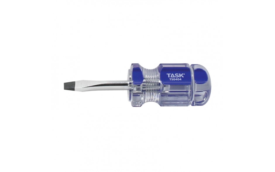 TASK 1/4" x 1-1/2" Slotted Screwdriver T50404 - Ritchie's Building & Flooring Centre
