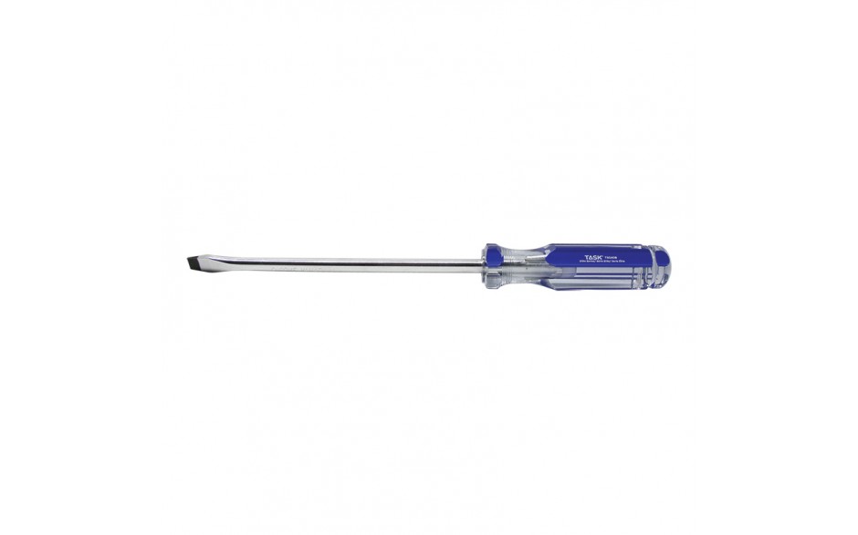 TASK 3/8" X 8" Slotted Screwdriver T50408 - Ritchie's Building & Flooring Centre