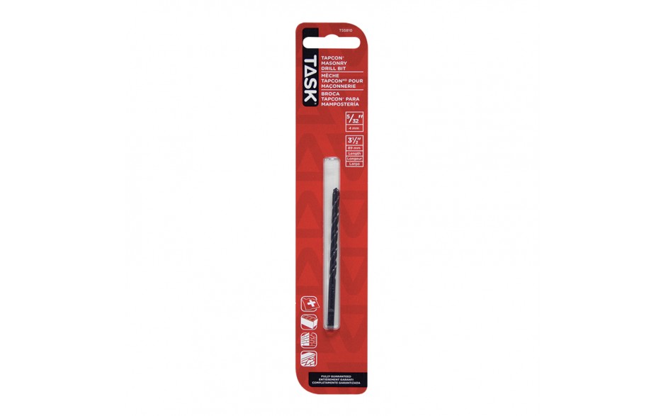 TASK 5/32" x 3-1/2" Tapcon Drill Bit T55810 - Ritchie's Building & Flooring Centre