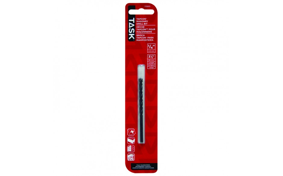TASK 3/16" x 3-1/2" Tapcon Drill
Bit T55813 - Ritchie's Building & Flooring Centre