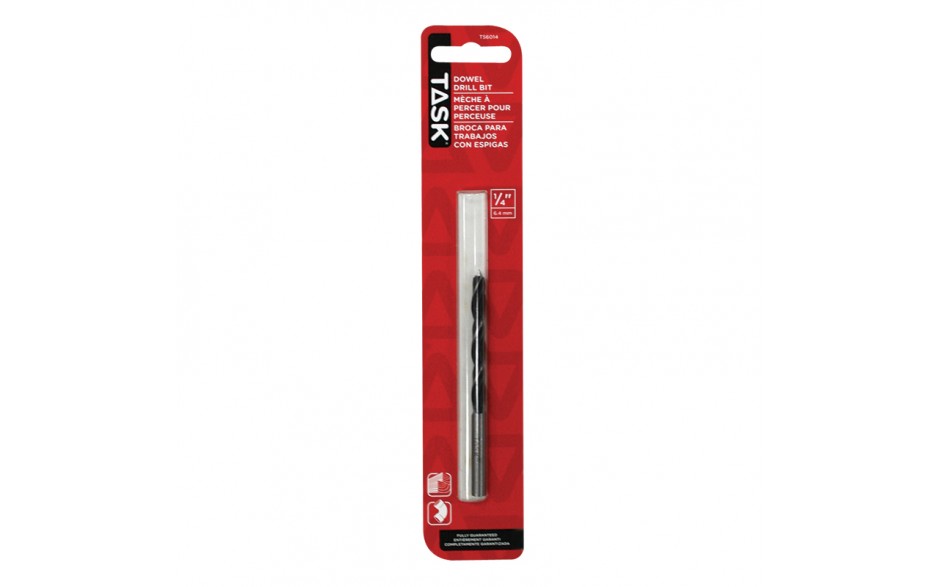 TASK T56014 1/4" Dowel Drill Bit - Ritchie's Building & Flooring Centre
