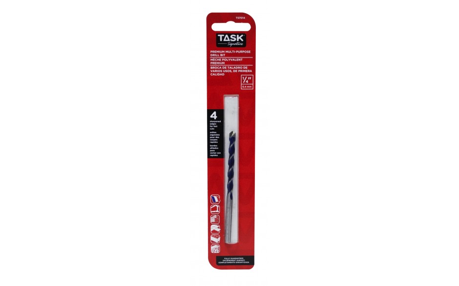 TASK 1/4" Premium Multi Purpose
Bit T57014 - Ritchie's Building & Flooring Centre