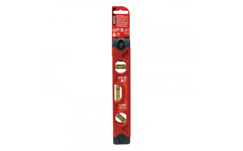 TASK T58019 9" Magnetic Torpedo
Level - Ritchie's Building & Flooring Centre