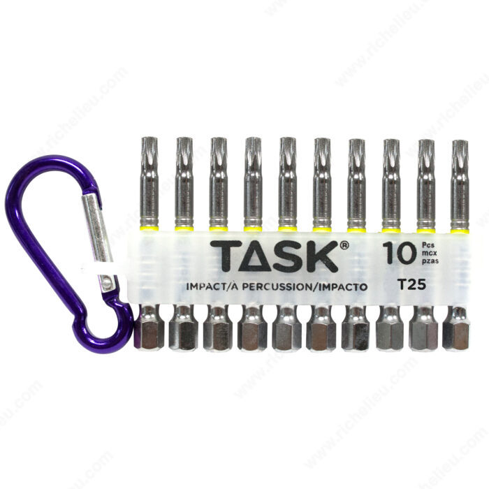 TASK T25 IMPACT BIT 10 PC Clip
T67926 - Ritchie's Building & Flooring Centre