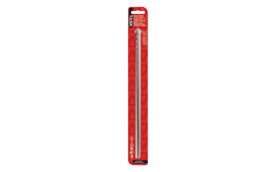 TASK T70316 3/16" x 12" High Speed Drill - Ritchie's Building & Flooring Centre