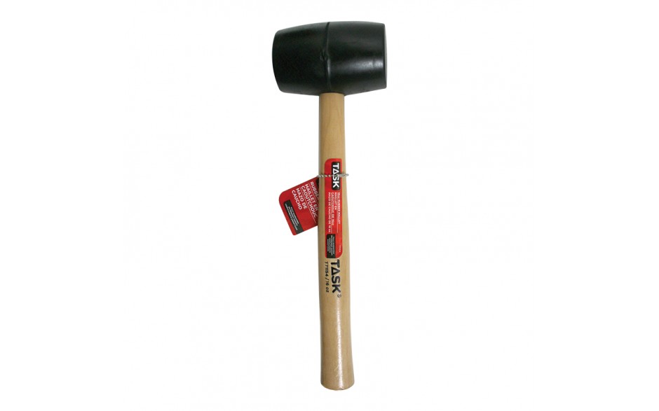 TASK Black Rubber Mallet T71154 - Ritchie's Building & Flooring Centre