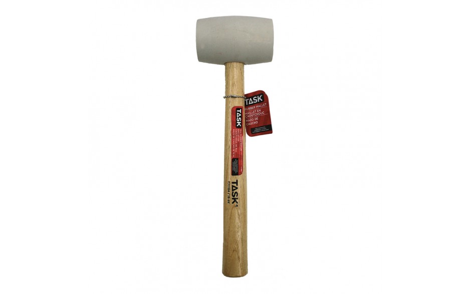 TASK 16oz White Rubber Mallet
T71164 - Ritchie's Building & Flooring Centre