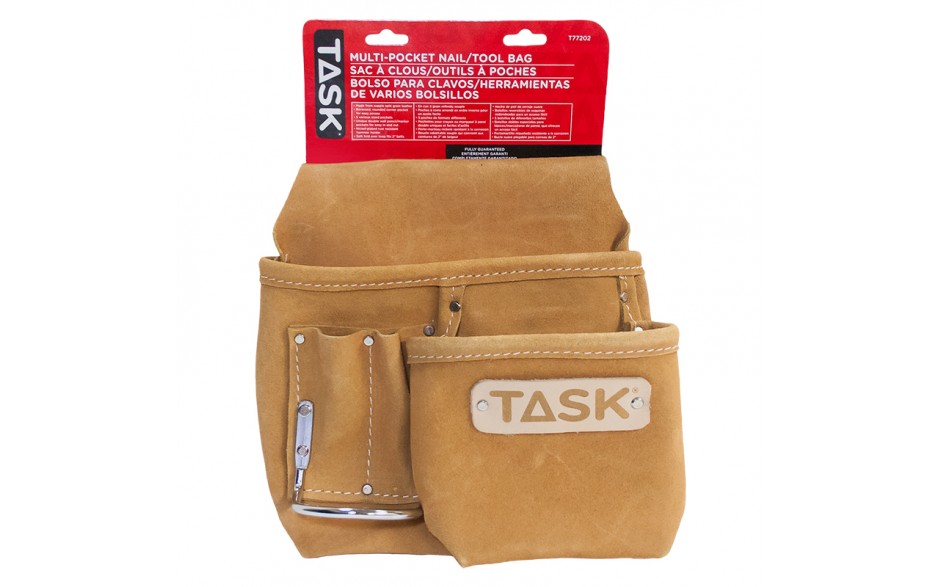 TASK T77202 Multi-Pocket
Nail/tool bag - Ritchie's Building & Flooring Centre
