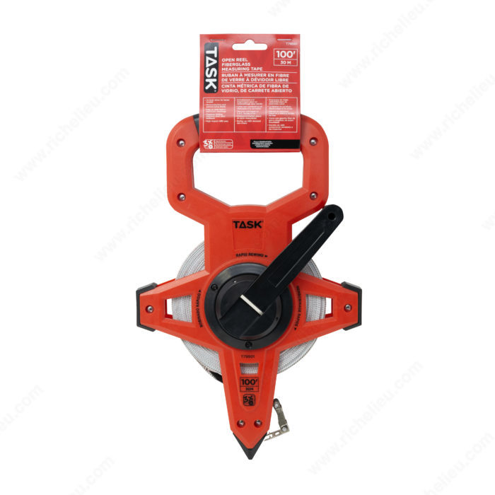 TASK T79501 100' (30m) Measuring
Tape open reel fiberglass - Ritchie's Building & Flooring Centre