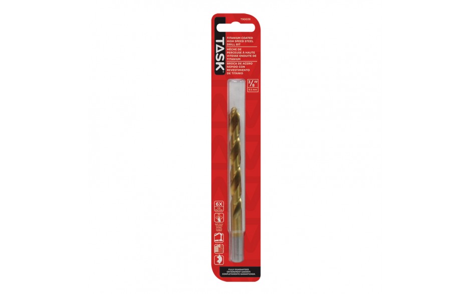 TASK T90038 3/8" Titanium Drill
Bit - Ritchie's Building & Flooring Centre
