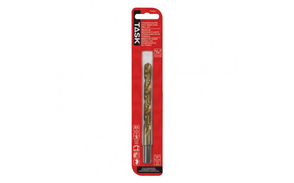 TASK T91332 13/32" Titanium Steel Drill Bit - Ritchie's Building & Flooring Centre
