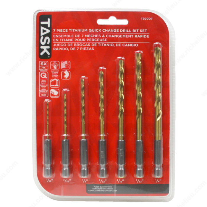 TASK 7 pc Drill Bit set T92007 - Ritchie's Building & Flooring Centre