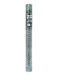 Poultry Netting 1" 36" x 25'
6490908 36 gauge - Ritchie's Building & Flooring Centre
